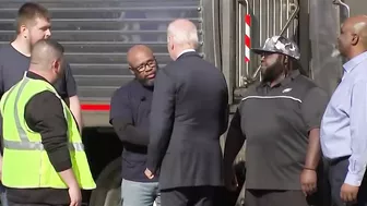 Biden announces new grant to improve train travel across the Northeast