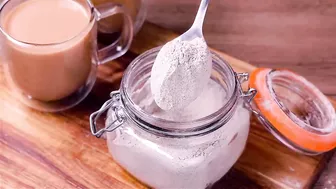 Chai Tea Premix Powder Recipe - Just Add Hot Water | Quick Travel Tea Powder Mix - Chai in 1 Min