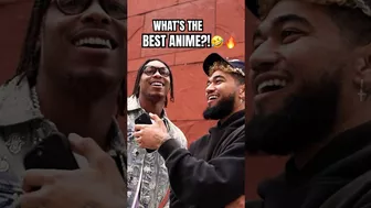 BEST ANIME?! W/ JUSTIN JEFFERSON ???????? #football #nfl #funny