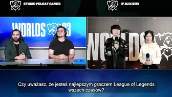 THE GOAT w Polsat Games?! ???????????? | Lee "Faker" Sang-hyeok ???????? | Worlds 2023