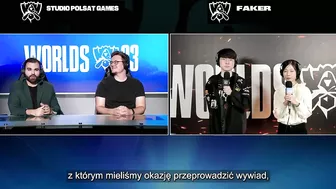 THE GOAT w Polsat Games?! ???????????? | Lee "Faker" Sang-hyeok ???????? | Worlds 2023