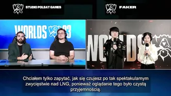 THE GOAT w Polsat Games?! ???????????? | Lee "Faker" Sang-hyeok ???????? | Worlds 2023