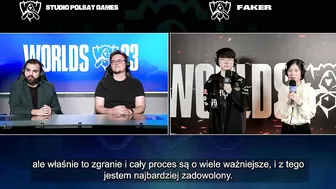 THE GOAT w Polsat Games?! ???????????? | Lee "Faker" Sang-hyeok ???????? | Worlds 2023