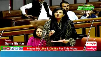 PTI Sania Nishtar Sensational & Emotional Speech In Senate Of Pakistan