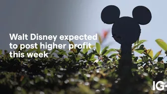 Watching Walt Disney shares amid expected higher profit this week