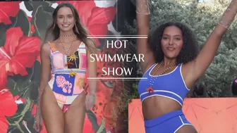 ???? 2023 MIAMI SWIMWEAR COLLECTION｜SLOW????｜#lingerie #fashion #model ????✨