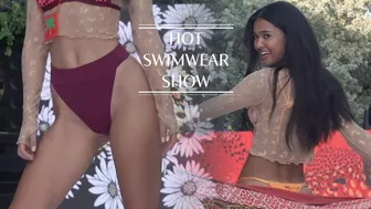 ???? 2023 MIAMI SWIMWEAR COLLECTION｜SLOW????｜#lingerie #fashion #model ????✨