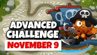 BTD6 Advanced Challenge | 1 Tower | November 9, 2023