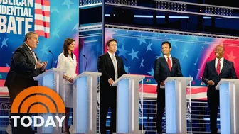 At third debate, did any candidate seriously challenge Trump lead?