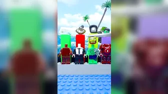 DIY lego superheroes heads fix compilation part 020