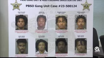 8 suspected gang members arrested in Palm Beach County