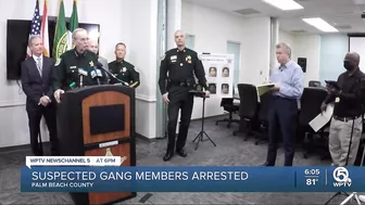 8 suspected gang members arrested in Palm Beach County