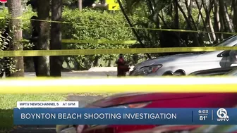 Boynton Beach fatal shooting under investigation