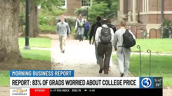 MORNING BUSINESS REPORT: Grads worried about price, air travel complaints, Barbie movie no. 1