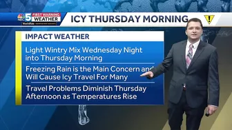 Video: Slick travel for the Thursday AM commute (11-08-23)