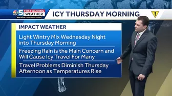 Video: Slick travel for the Thursday AM commute (11-08-23)