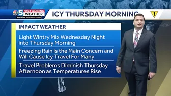 Video: Slick travel for the Thursday AM commute (11-08-23)