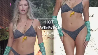 ???? 2023 MIAMI SWIMWEAR COLLECTION｜SLOW????｜#lingerie #fashion #model ????✨