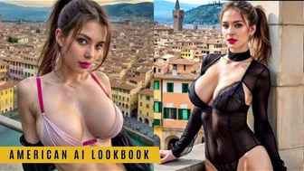 Al ART LookBook | Fashion See-Through Lingerie | Video-FLORENCE ITALY