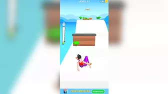 ????Twerk Run 3D Level 11???? Gamplay Walkthrough Android/iOS