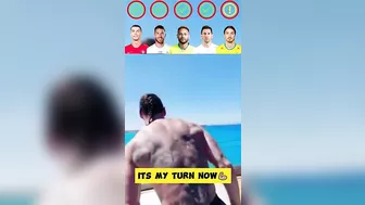 Ronaldo vs Neymar vs Messi vs Ramos vs Ibrahimovic : Diving challenge????????‍♂️????