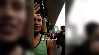 Friendly Police in Divisoria, Manila ????????