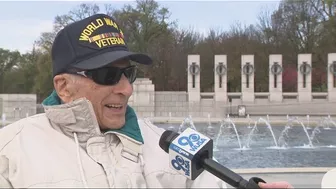 Veterans travel to DC to take part in Veterans Day ceremonies on the National Mall