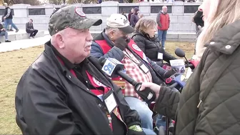 Veterans travel to DC to take part in Veterans Day ceremonies on the National Mall