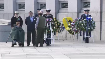 Veterans travel to DC to take part in Veterans Day ceremonies on the National Mall