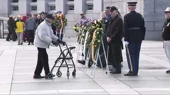 Veterans travel to DC to take part in Veterans Day ceremonies on the National Mall