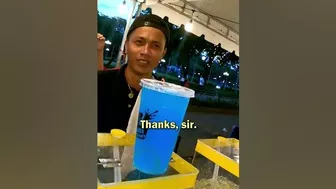 $2 Blue Lemonade in Manila, Philippines ????????