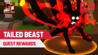 What is Tailed Beast Quest Reward in Anime Champions Simulator - The Last Halloween Quest