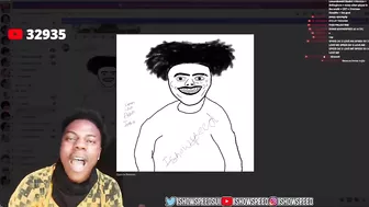 iShowSpeed Reacts To Fan Art ???? (FUNNY)