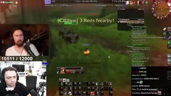 Asmongold Reacts to Mizkif's Death in Hardcore WoW