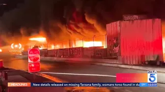 State of emergency declared after fire shuts down 10 Freeway in Los Angeles