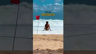 O dia da Ressaca mais braba do RJ! #slackline #ressaca #surf #yoga #rj