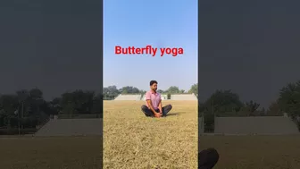 Yoga butterfly #shorts #viral #trending #short #shortvideo #youtubeshorts #yoga