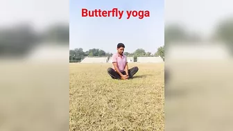 Yoga butterfly #shorts #viral #trending #short #shortvideo #youtubeshorts #yoga