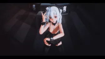 【VOCALOID MMD】INTERGALACTIA 弱音ハク Yowane Haku Lingerie / 4K 2160P [Motion by Suzuki Rin]