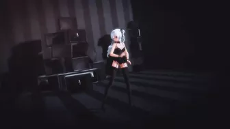 【VOCALOID MMD】INTERGALACTIA 弱音ハク Yowane Haku Lingerie / 4K 2160P [Motion by Suzuki Rin]