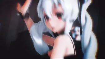 【VOCALOID MMD】INTERGALACTIA 弱音ハク Yowane Haku Lingerie / 4K 2160P [Motion by Suzuki Rin]