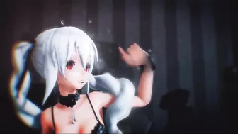 【VOCALOID MMD】INTERGALACTIA 弱音ハク Yowane Haku Lingerie / 4K 2160P [Motion by Suzuki Rin]