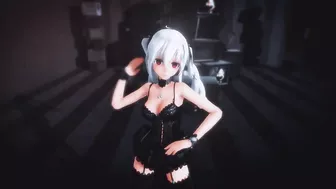 【VOCALOID MMD】INTERGALACTIA 弱音ハク Yowane Haku Lingerie / 4K 2160P [Motion by Suzuki Rin]