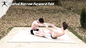 Seated Narrow Forward Fold - Yoga for Partners