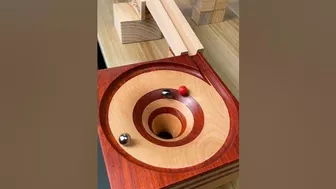 Wooden track ball, play with wisdom and make your brain more flexible #asmr