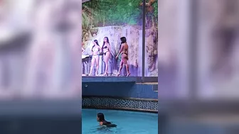 BEAUTIFUL FILIPINA GIRLS IN BIKINIS ANGELES CITY PHILIPPINES ???????? SCORE BIRDS HOTEL POOL PARTY #SHORTS