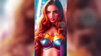 AI Art Girl, Beautiful Batgirl's Cosplay Photoshoot/Lingerie Lookbook/DC Superhero Series #10