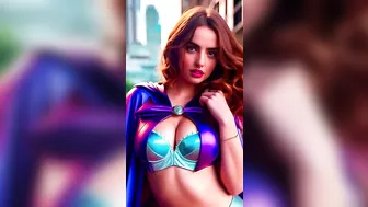 AI Art Girl, Beautiful Batgirl's Cosplay Photoshoot/Lingerie Lookbook/DC Superhero Series #10