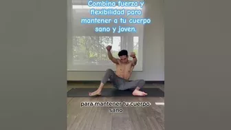 Haz esto para mantener a tu cuerpo sano y joven. ???? #yoga #salud #bienestar #fyp #shortvideo #short