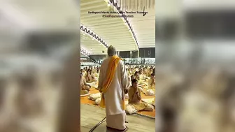 Sadhguru meets Isha Hatha Yoga Teachers 2023